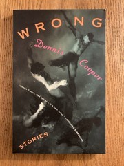 Wrong Dennis Cooper Book Great Condition Gay Paperback