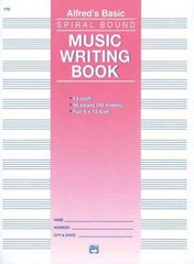 Alfred’s Basic Music Writing Book 12-Staff, Paperback by Alfred Publishing (C…
