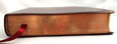 New,Indexed KJV Center Column Reference Bible, Burgundy Leather, RED LETTER,wBox