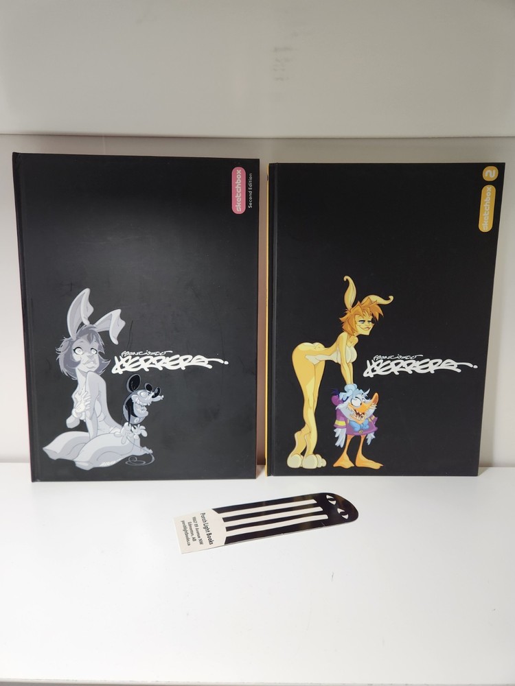 Francisco Herrera Sketchbox First Editions/Printings Two Book Set HC 2007 2008
