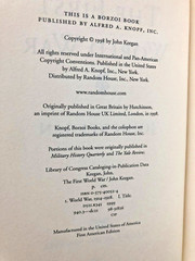 RARE 1ST U.S. EDIT! The First World War by John Keegan (1999 Hardcover) w/JACKET