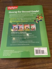 Highlights Big Fun Workbooks-2nd Grade Big Fun. New Except Name Written On Cover