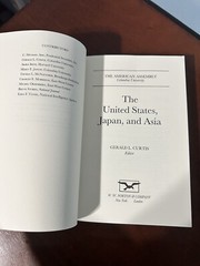 The United States Japan and Asia Challenges for US Policy Gerald Curtis 1994