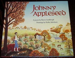 Johnny Appleseed – Library Binding, by Lindbergh Reeve – Very Good b