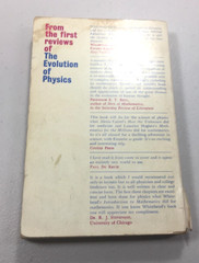 THE EVOLUTION OF PHYSICS by Albert Einstein & Leopold Infeld 1961 Simon Schuster