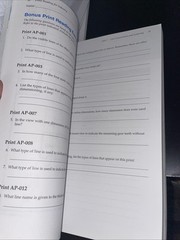 Print Reading for Industry 10th Edition Write In Text Used