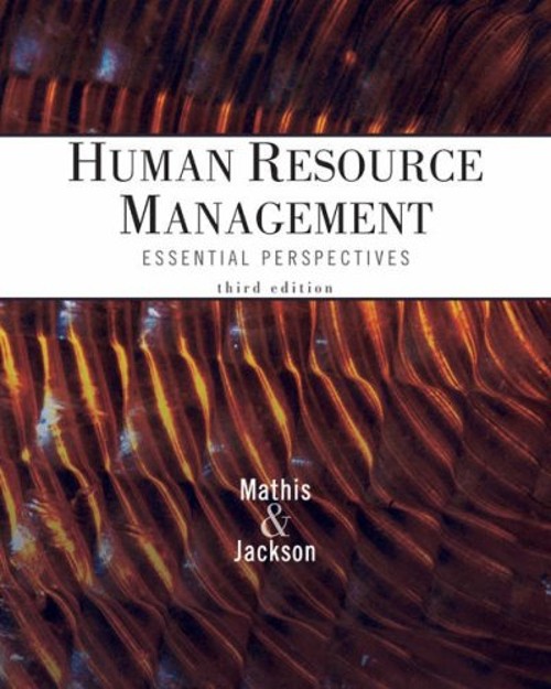 Human Resource Management : Essential Perspectives Paperback