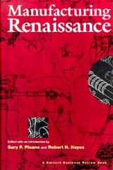 Manufacturing Renaissance (Harvard Business Review) – Hardcover – GOOD