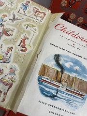 Vintage Childcraft 13 Book Lot Orange 1949 Vols 2- 14 Hardcover