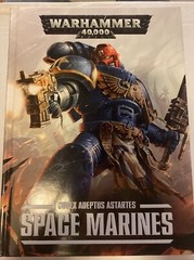 Warhammer 40,000 Codex Adeptus Astartes Space Marines Book by GAMES WORKSHOP The