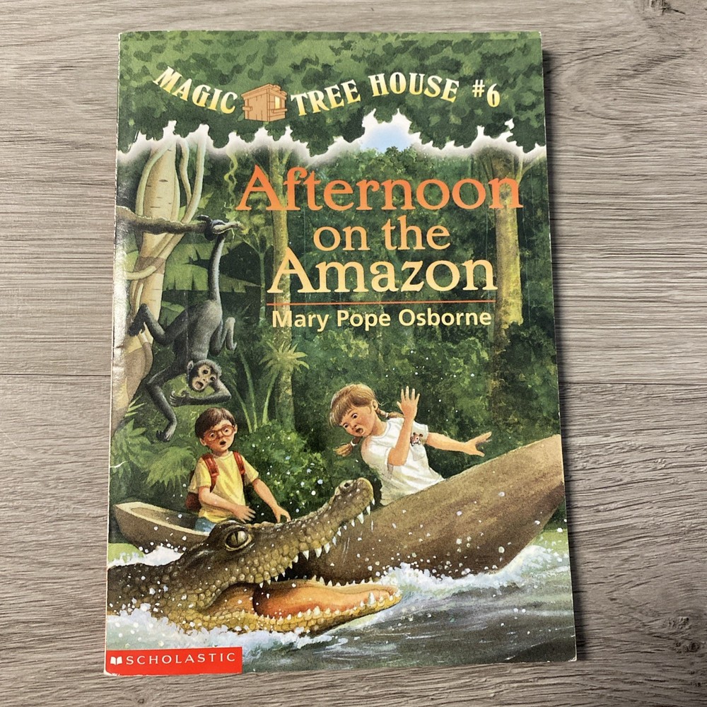 Afternoon on the Amazon; Magic Tree House, No. 6- paperback, Osborne, 0679863729