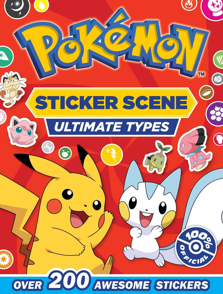 Farshore POKEMON ULTIMATE TYPES STICKER SCENE.