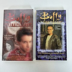 Buffy The Vampire Slayer 2 Book Lot Oz Into Wild & Rupert Giles Vol 1 PB 2002 C3