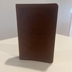 Holy Bible, Soft Touch Edition, Imitation Leather, Brown, Comfort