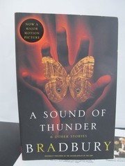 Ray BRADBURY Hand Signed 1st Edition a SOUND of THUNDER Paper Back Book with COA