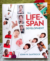 Life-Span Development 16th Edition John W. Santrock [LARGE PAPERBACK] VERY GOOD