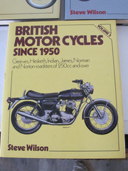 Vintage Book British Motorcycles Since 1950 by Steve Wilson Volume 2, 3 & 4