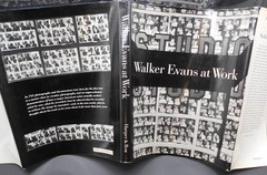 WALKER EVANS AT WORK by EVANS & THOMPSON 1982, 1ST EDITION HC/DJ VERY GOOD