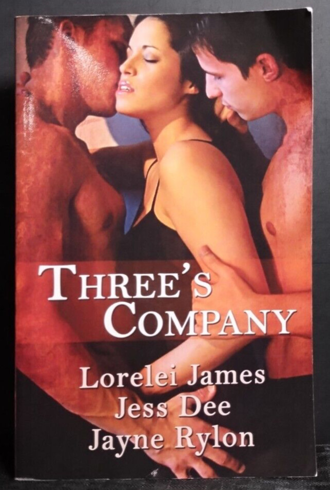 Three’s Company Lorelei James Jess Dee Jayne Rylon PB Steamy Romance VG