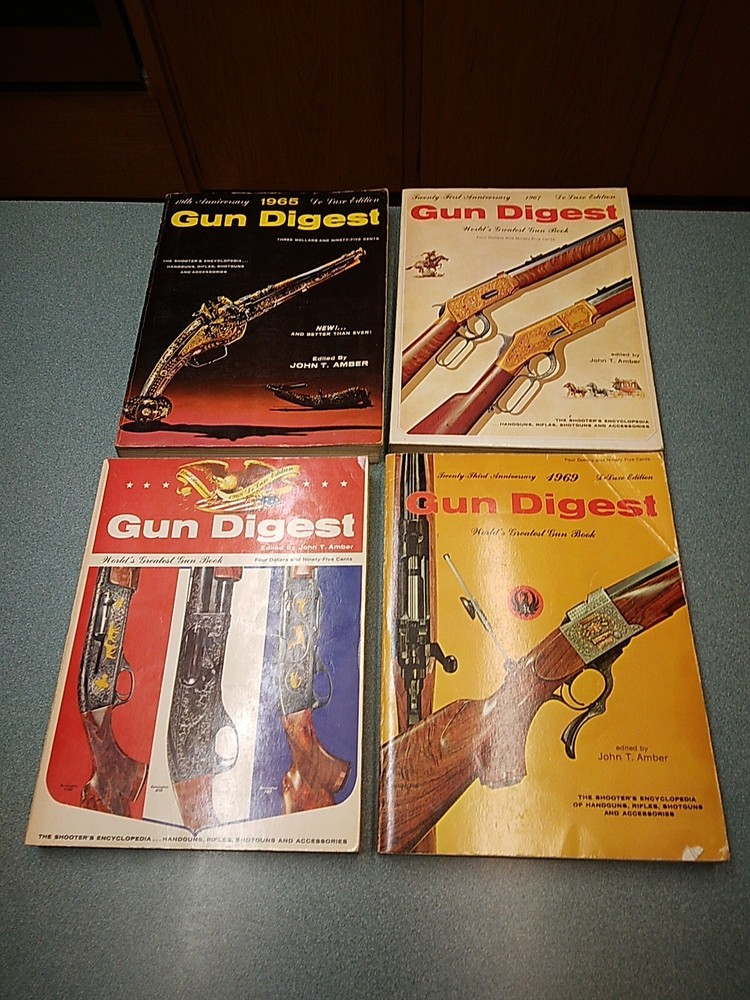 Gun Digests 1960’s x4