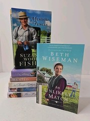 Insprational Romance Lot Of 7 Beth Wiseman Suzanne Woods Fisher Shelly Gray