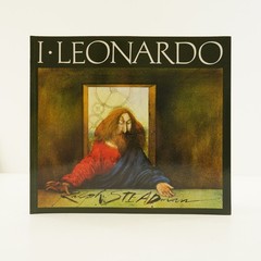Signed Autographed I Leonardo by Ralph Steadman Softcover Book art nice