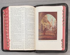 Leather Bible Nelson 1944 Pronouncing Bourgeois KJV Reference Indexed Clean Text