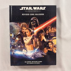 Star Wars Roleplaying Game Revised Core Rulebook Wizards of the Coast VG HC rpg