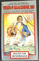 Time Machine #20: Bound for Australia Nancy Bailey CYOA 1980’s Retro
