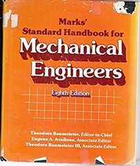 Mark’s Standard Handbook for Mechanical Engineers Hardcover Theod