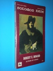SOLOMON KANE Robert E Howard 1971 Paperback Centaur Press 126 Pages Pre Conan