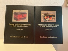 American Painted Tinware Guide To Identification Volume 1-2 Martin Tucker Book