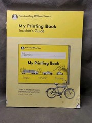Learning Without Tears – My Printing Book Teacher’s – Office Product