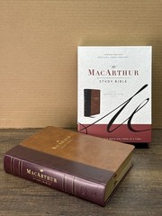NKJV MacArthur Study Bible 2nd Edition Brown Leathersoft Comfort Print 3663BRN