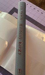 Hillbilly Elegy by J. D. Vance. 1st Printing, 1st Edition (2016 HC) VG+
