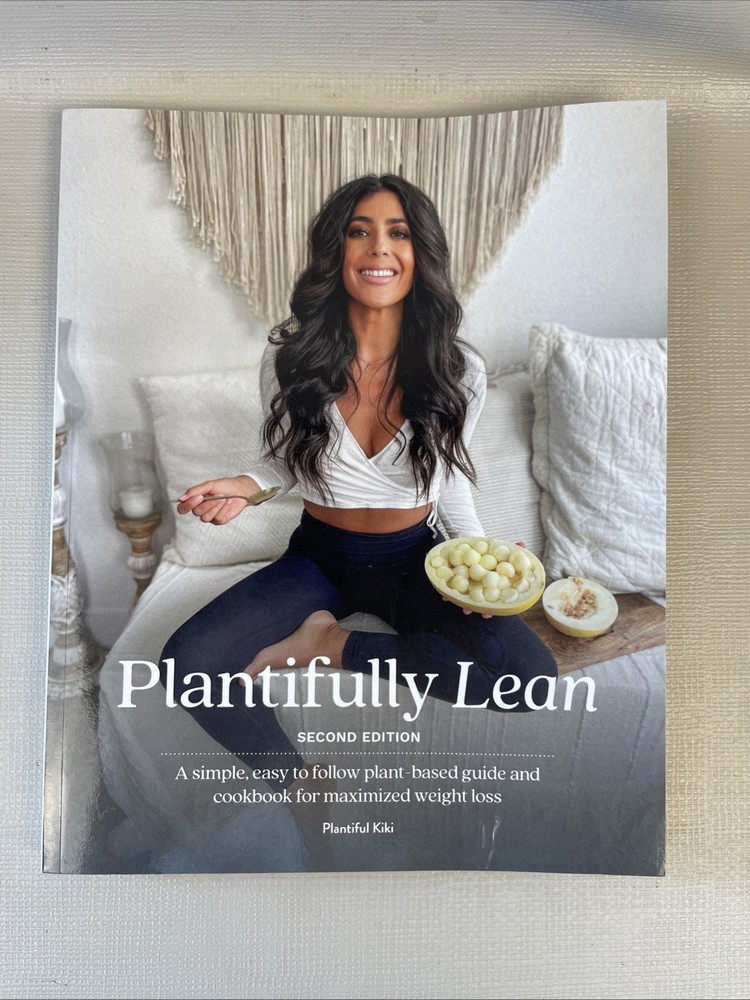 Plantifully Lean Second Edition Plant-Based Cookbook 2021 Plantiful Kiki EUC