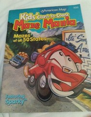 Kids’ Coast-to-Coast Maze Mania (Trade Paperback) Mazes of All 50 States