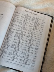 NKJV Large Print Ultrathin Reference Bible, Black Genuine Leather by Holman…