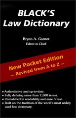Blacks Law Dictionary