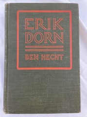 Erik Dorn by Ben Hecht-First Edition 1921 Hardback