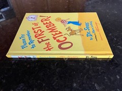 Please try to remember the first of Octember! LeSieg Seuss book 6.75″x9.25″ #1