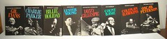 8 Jazz Masters Series titles Dizzy Bird Pres Billie Holiday Basie Hawk + more
