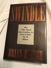 SWINDLE Rosner 1990 First Edtion 1st Printing Rare Banking Fraud Theft