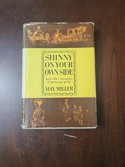 Shinny on Your Side by Max Miller First Edition 1958 HCDJ Drawings Ray Houlihan