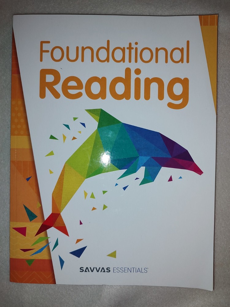 Savvas Essentials Foundational Reading Student Worktext 1 only 2023 pb good cond
