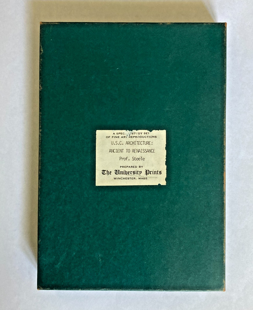 A Special Study Set of Fine Art Reproductions The University Prints Architecture