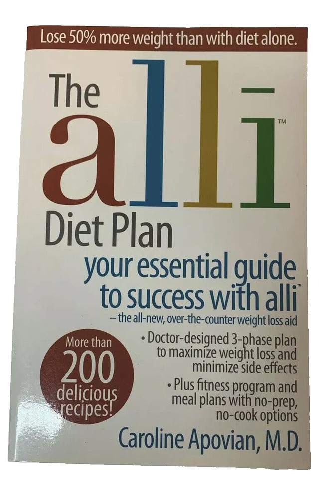 alli Diet Plan Book Your Essential Guide To Success With alli Weight Loss