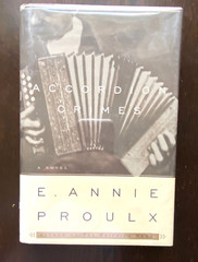 ACCORDION CRIMES E. Annie Proulx VG+ HC and DJ 1st/1st Signed; Pulitzer Prize
