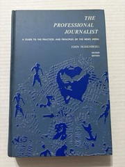 The Professional Journalist Second Edition Hardcover Book
