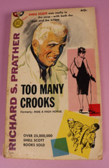 Too Many Crooks by Richard S. Prather 1963 Vintage Gold Medal Paperback k1282